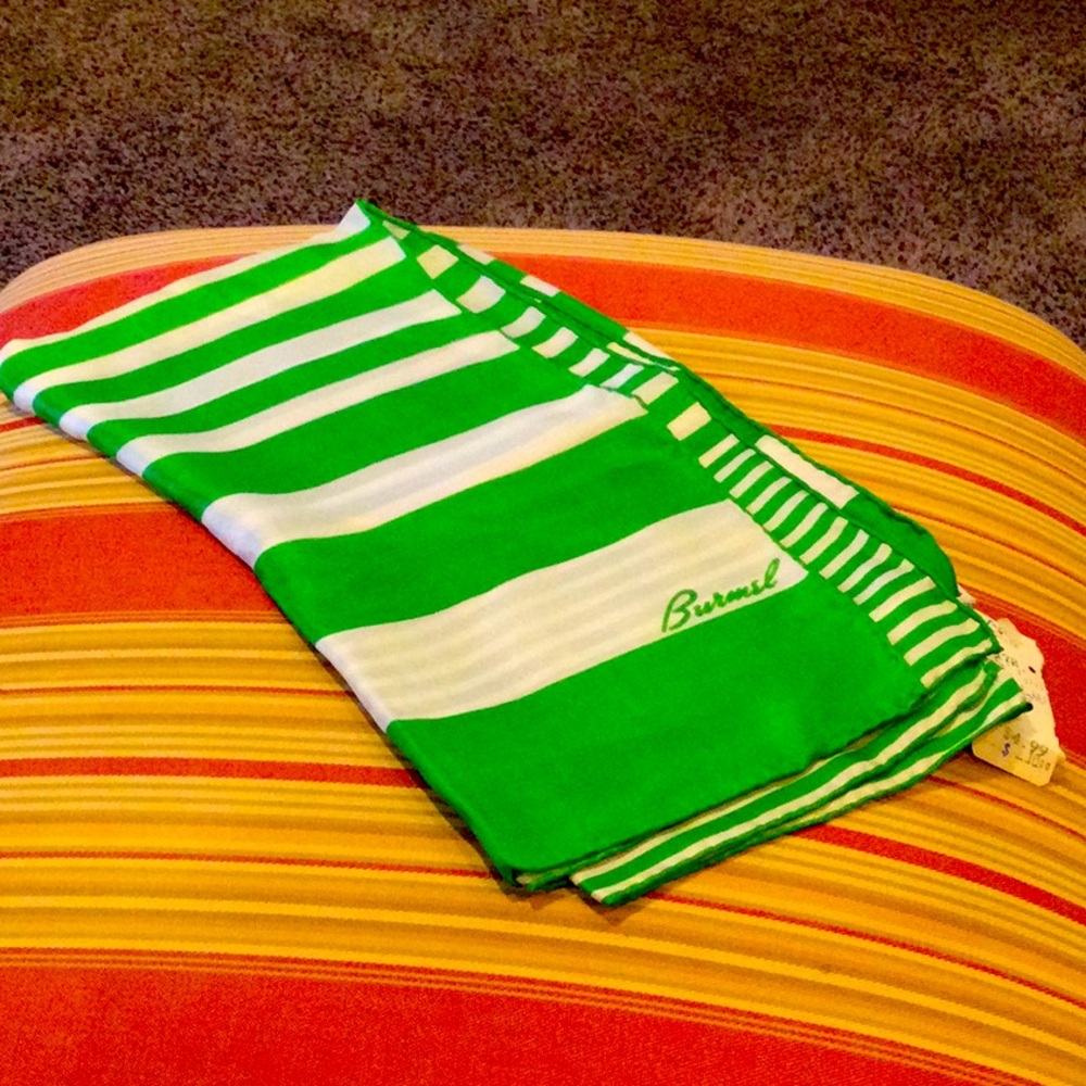 Vintage Burmel Silk Scarf